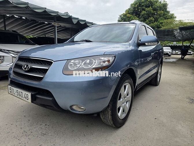 Hyundai Santafe MLX 2008 Dầu Xanh 7 chỗ