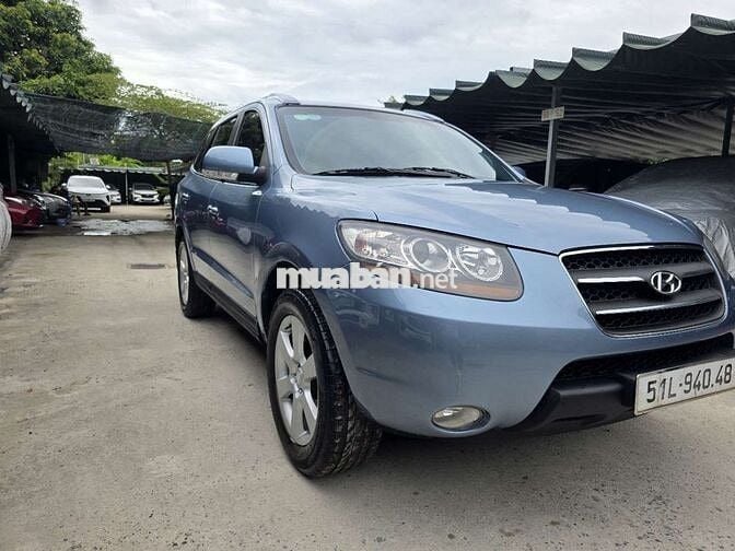 Hyundai Santafe MLX 2008 Dầu Xanh 7 chỗ