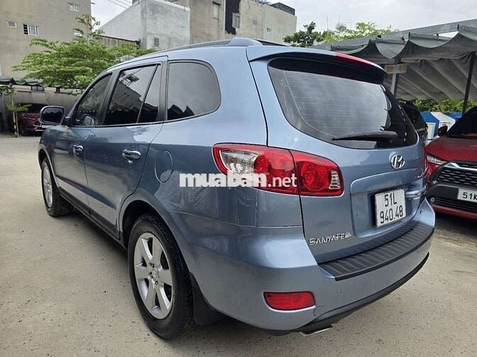 Hyundai Santafe MLX 2008 Dầu Xanh 7 chỗ
