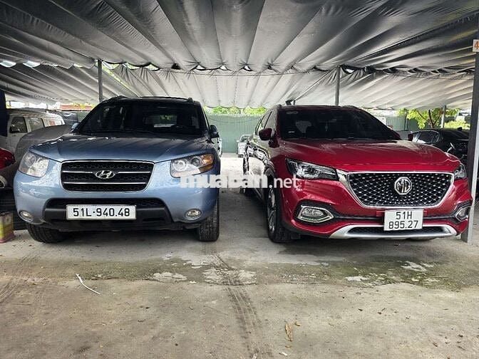 Hyundai Santafe MLX 2008 Dầu Xanh 7 chỗ