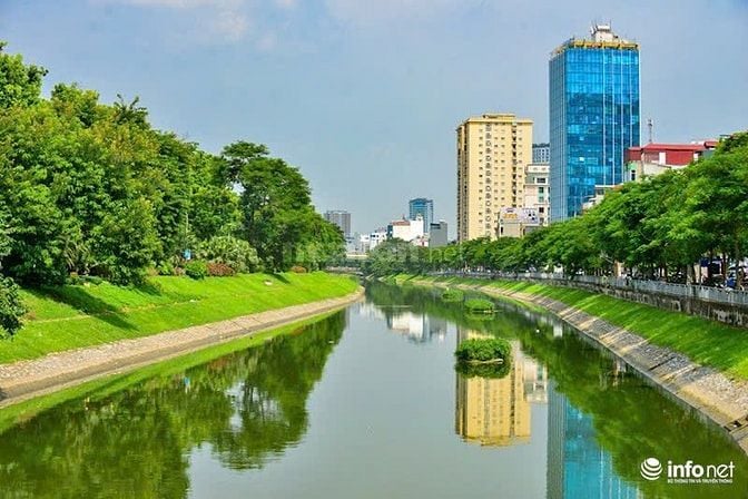 Chính chủ bán thửa đất mặt đường phố kim giang,view sông giá rẻ