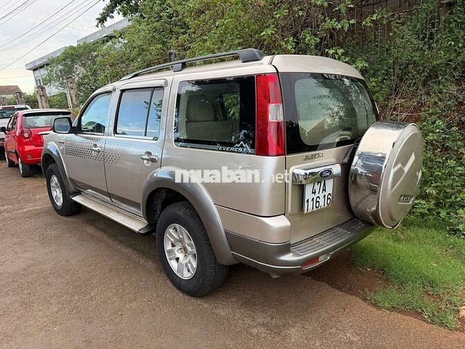 Ford Everest 2007 8 chỗ, Số sàn máy dầu rất ngon