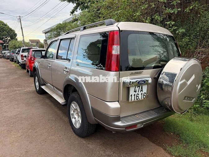 Ford Everest 2007 8 chỗ, Số sàn máy dầu rất ngon