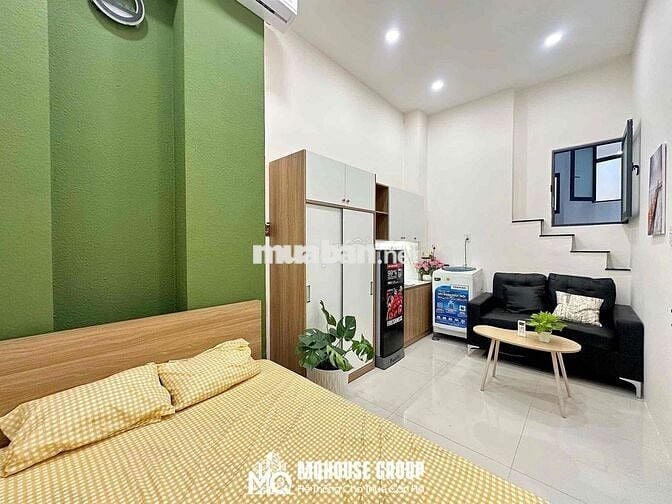 PHÒNG STUDIO FULL NÔII THẤT MỚI XÂY - KẾ BÊN CỘNG HOÀ - SÂN BAY