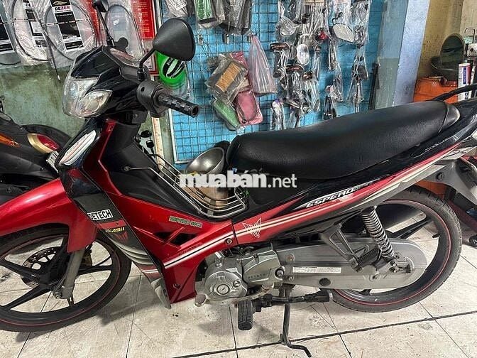 Detech Sirius 50cc Đỏ đen đã sử dụng