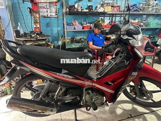 Detech Sirius 50cc Đỏ đen đã sử dụng