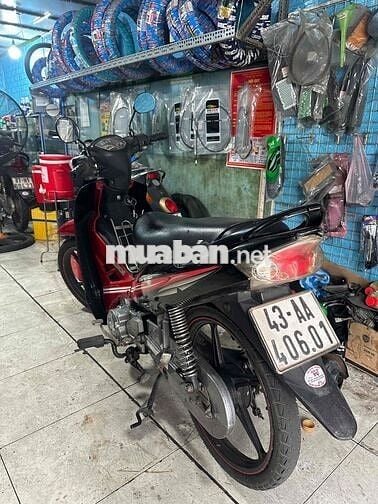 Detech Sirius 50cc Đỏ đen đã sử dụng