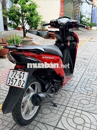 Honda Vision 2016 Đỏ đen