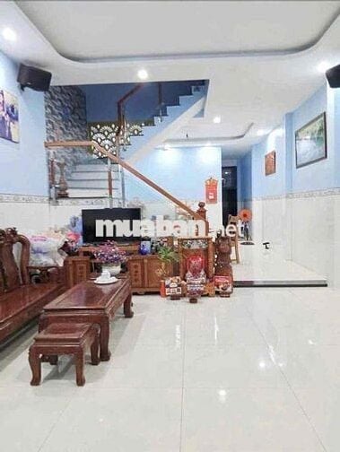 Nhà Gần Trường tiểu Học Phú Tân 1 trệt 1 Lầu 4pn ,3wc