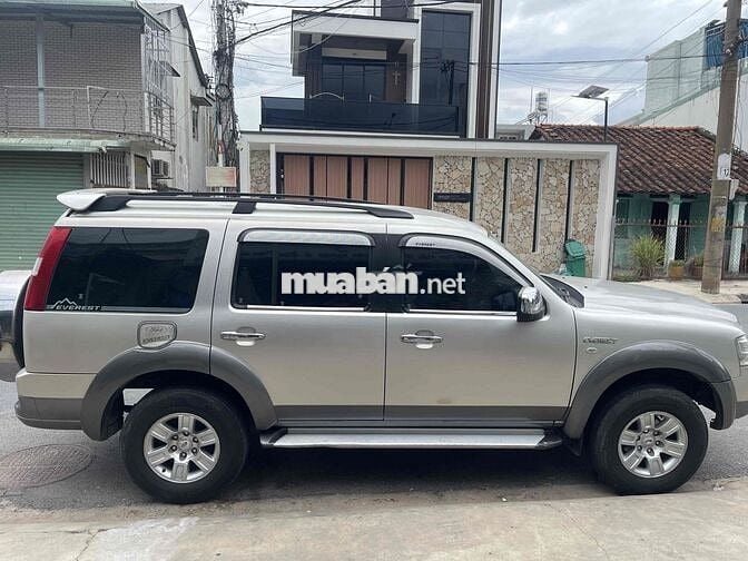 Ford Everest 2008 7 chỗ Bạc