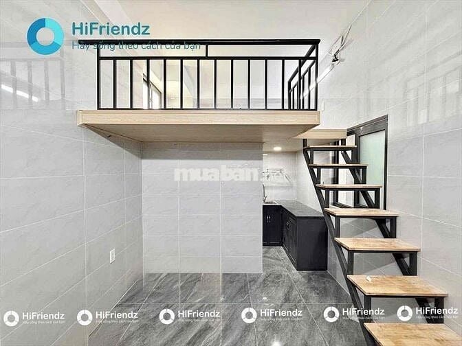 CHO THUÊ CHDV CÓ GÁC CỰC RỘNG ĐẸP NGAY CẦU SẮT NGUYỄN THÁI SƠN VLU IUH