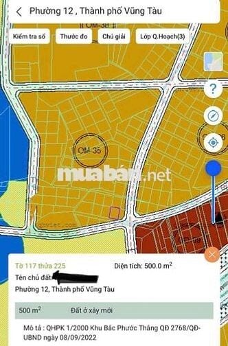 🔥 CẦN BÁN GẤP ĐẤT NỀN 500m² – PHƯỜNG PHƯỚC THẮNG (P.12 CŨ), TP. HỒ CHÍ