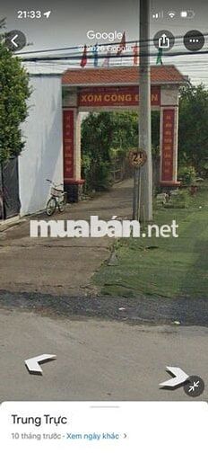 CHÍNH CHỦ BÁN LÔ ĐẤT THỔ CƯ  XÓM CÔNG ĐIỀN