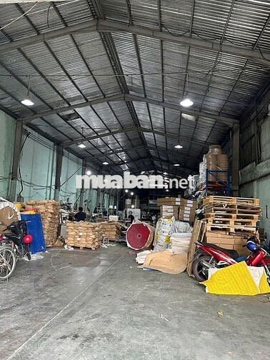 Cho Thuê Kho Xưởng 1.600m² Bình Chánh  Xe Container Ra Vào 24/24