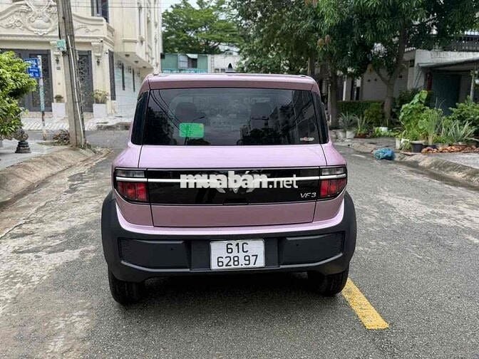 VinFast VF3 Pin Mua T12/ 2024 Hồng Tím siêu đẹp