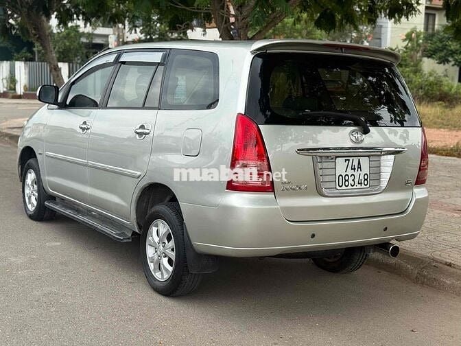 Toyota Innova 2008 Bạc Số sàn