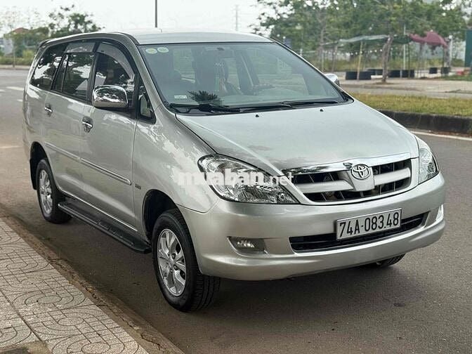 Toyota Innova 2008 Bạc Số sàn