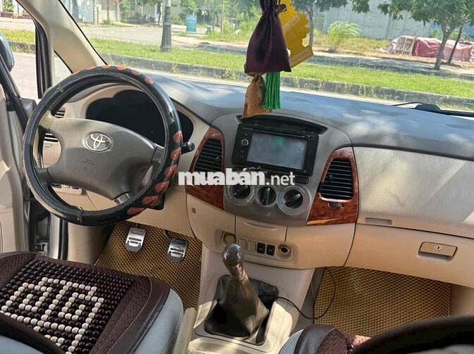 Toyota Innova 2008 Bạc Số sàn