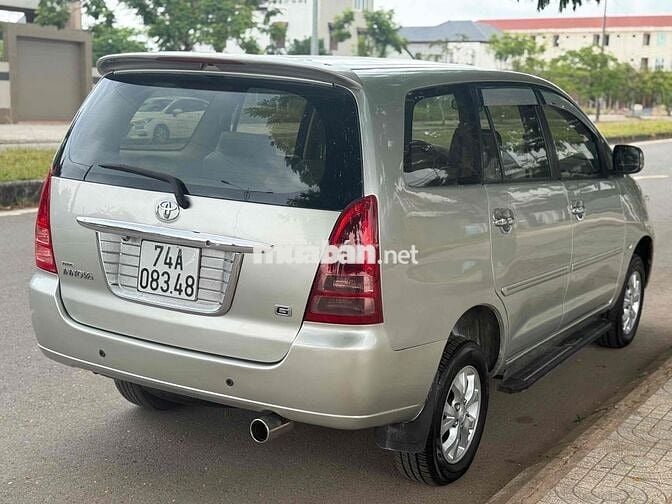 Toyota Innova 2008 Bạc Số sàn
