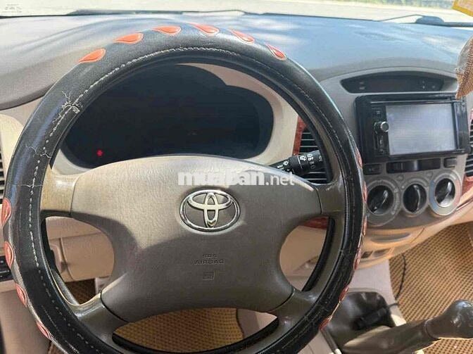 Toyota Innova 2008 Bạc Số sàn