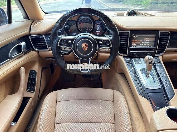 Porsche Panamera Turbo V8 4.8L Twin-Turbo Đen