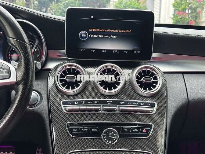 Mercedes-Benz C300 AMG 2016 Đen nội thất đỏ
