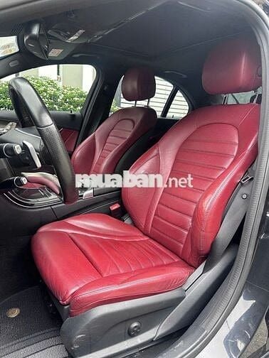 Mercedes-Benz C300 AMG 2016 Đen nội thất đỏ