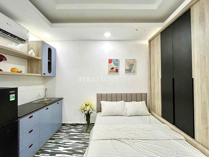 STUDIO CỬA SỔ TRỜI FULL NỘI THẤT RỘNG RÃI NGAY CẦU KHO - Q1