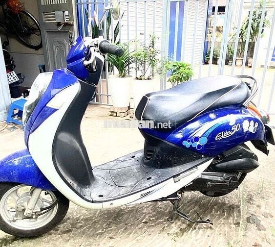 SYM Elite 50 50cc Xanh trắng 11.290 km