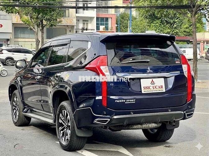 Pajero Sport GLS 2019 2.4L Dầu Xanh Cavansite