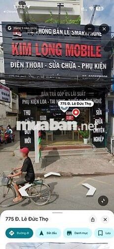 CHÍNH CHỦ CHO THUÊ MẶT BẰNG GÓC 2 MẶT TIỀN - LÊ ĐỨC THỌ