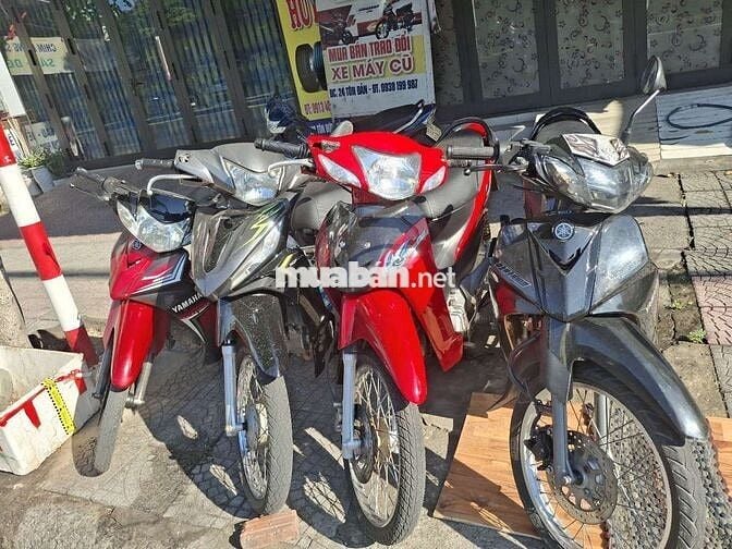 Honda, Yamaha Đỏ Bạc Đen Xanh