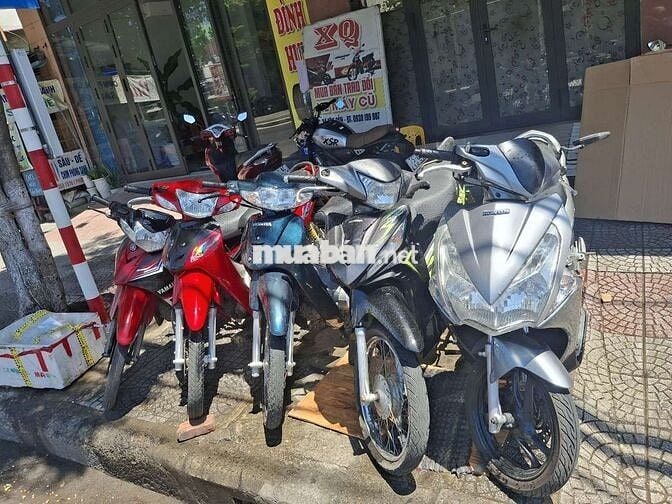 Honda, Yamaha Đỏ Bạc Đen Xanh