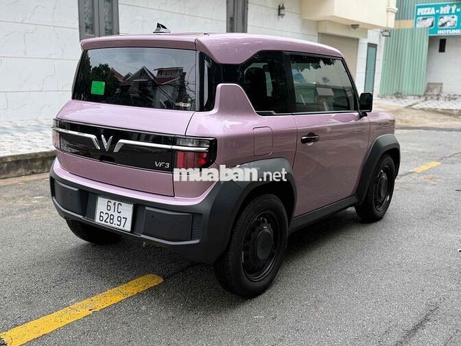 VinFast VF3 2024 Hồng tim 13000 km pin mua