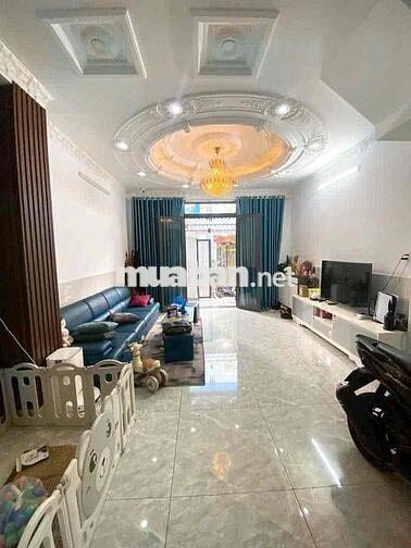TT Nhà Bè, Bán Nhà 3 tầng hẻm xe hơi, 4.7x21m, 5PN - Ngay chợ Phú Xuân