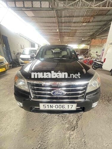 Ford Everest Limited 2009 7 chỗ Số tự động Đen