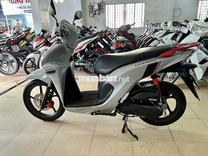 Honda Vision 2025 Cao cấp bánh lớn Xám