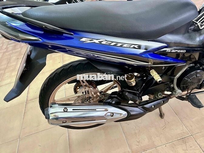 Yamaha Exciter 135 Côn tay Xanh trắng