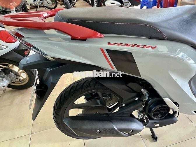 Honda Vision 2025 Cao cấp bánh lớn Xám