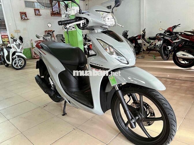 Honda Vision 2025 Cao cấp bánh lớn Xám
