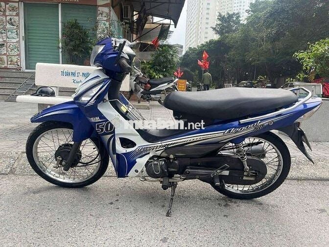 SYM Elegant 50 2019 Xanh trắng 50cc