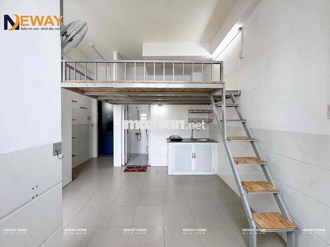 Căn Hộ Duplex Ban công - Full Nội Thất - Ngay Hoàng Hoa Thám