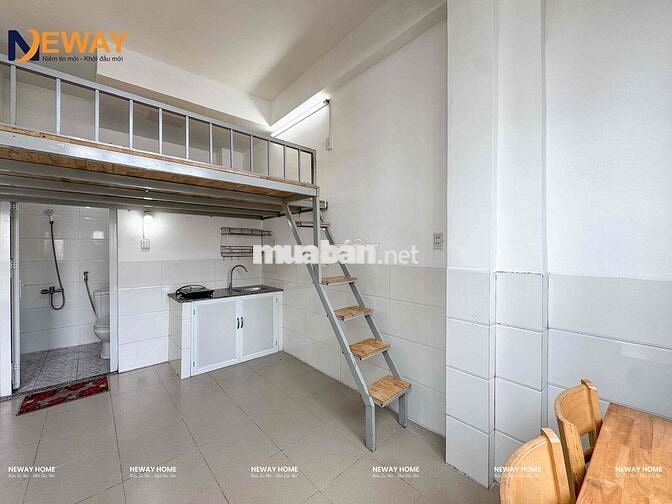 Căn Hộ Duplex Ban công - Full Nội Thất - Ngay Hoàng Hoa Thám