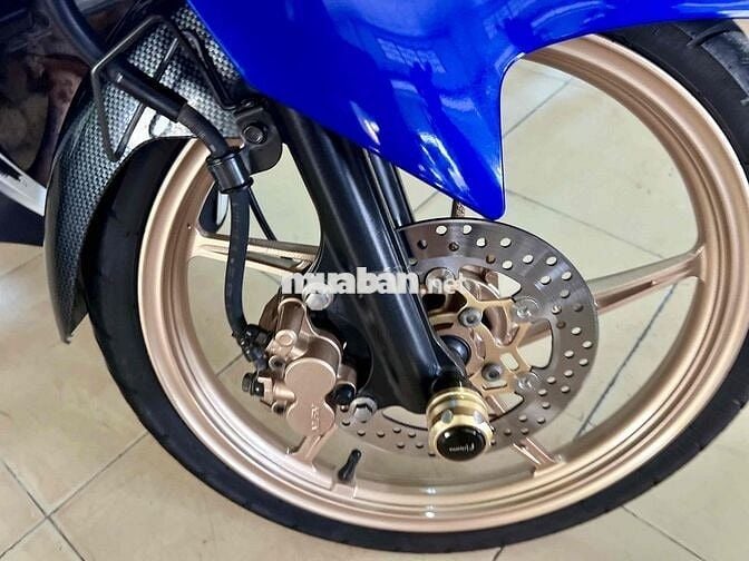 Yamaha Exciter 135 Côn tay Xanh trắng