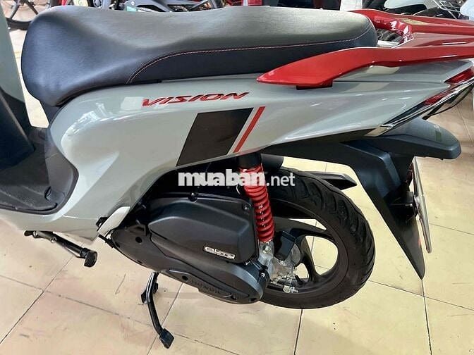 Honda Vision 2025 Cao cấp bánh lớn Xám