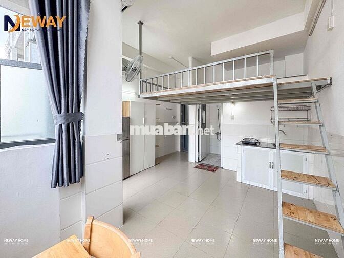 Căn Hộ Duplex Ban công - Full Nội Thất - Ngay Hoàng Hoa Thám