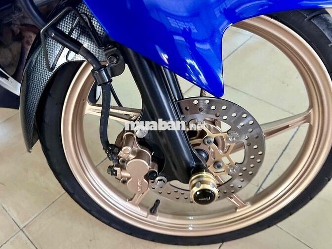 Yamaha Exciter 135 Côn tay Xanh trắng