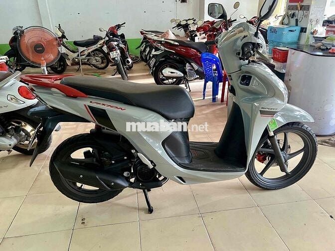 Honda Vision 2025 Cao cấp bánh lớn Xám