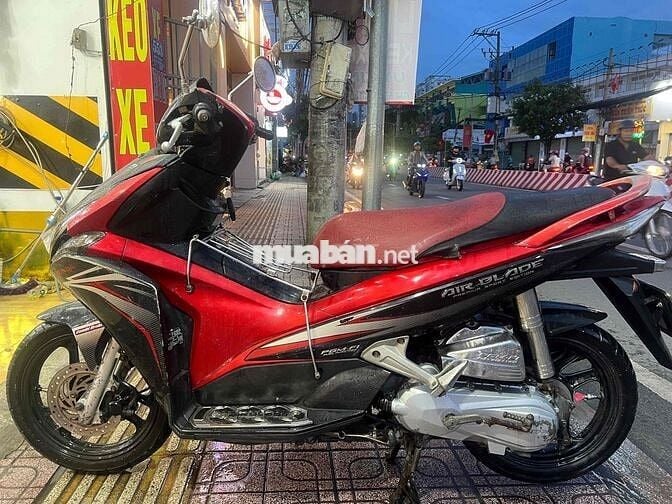 Honda Air Blade 110 2011 Đỏ Đen