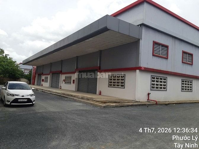 Cho thuê kho xưởng 1440m2 Phước Lý, Cần Đước, Long An - Giá 80k/m2